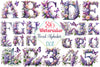 Floral Alphabet Clipart Bundle 4