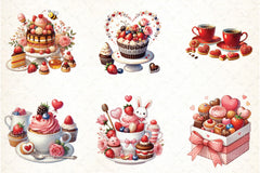 Valentine's Day Sweet Clipart Bundle - CraftNest - Digital Crafting and Art