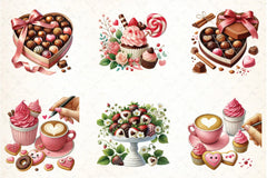 Valentine's Day Sweet Clipart Bundle - CraftNest - Digital Crafting and Art