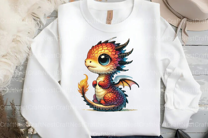 Dragon Clipart Bundle 99 - CraftNest - Digital Crafting and Art