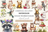 Summer Woodland Animals Clipart Bundle