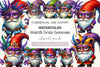 Mardi Gras Gnomes Clipart Bundle 2
