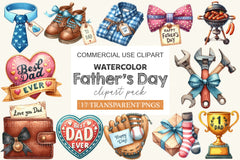 Father's Day Clipart Bundle 2 - CraftNest - Digital Crafting and Art