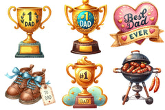 Father's Day Clipart Bundle 2 - CraftNest - Digital Crafting and Art