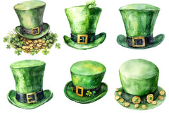 St Patrick's Day Hat Clipart Bundle 2 - CraftNest - Digital Crafting and Art
