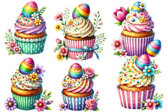 Easter Cupcake Clipart Bundle 2 - CraftNest - Digital Crafting and Art