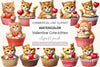 Valentine Cute Kitten Clipart Bundle