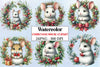 Christmas Mouse Clipart Bundle 3