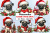 Christmas Dog Clipart Bundle 99