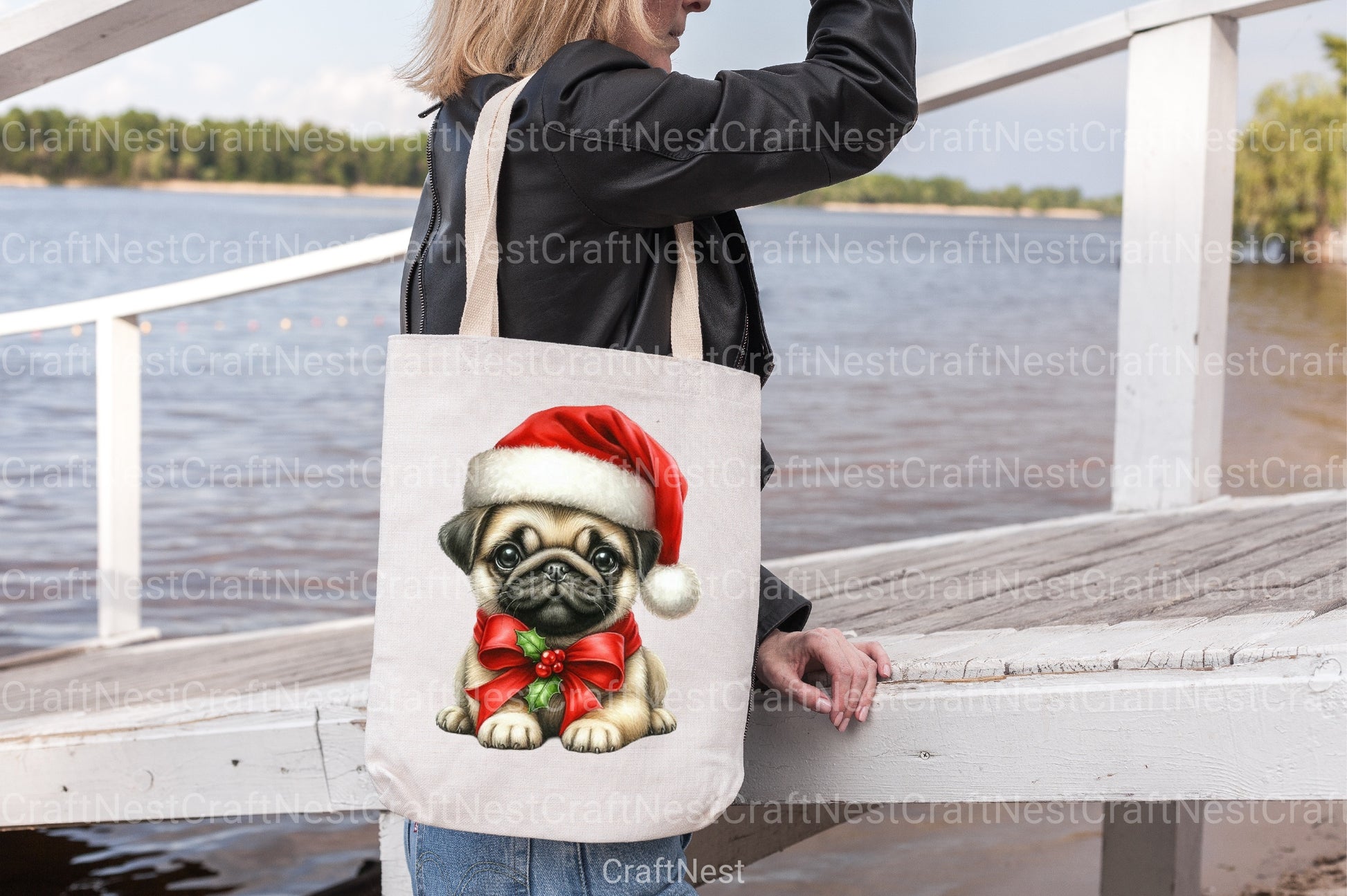 Christmas Dog Clipart Bundle 99 - CraftNest - Digital Crafting and Art