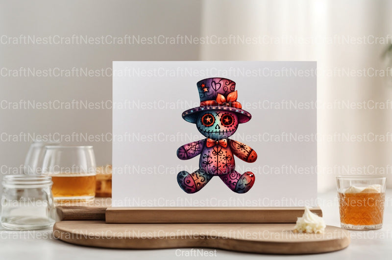 Halloween Gothic Voodoo Doll Clipart Bundle 1 - CraftNest - Digital Crafting and Art