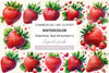Red Strawberry Clipart Bundle