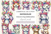 Unicorn Dog Clipart Bundle