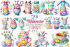 Cute Easter Drinks Clipart Bundle 3