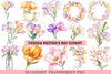 Freesia Mother’s Day Clipart Bundle