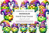 Mardi Gras Gnome Clipart Bundle 3