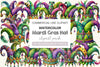 Mardi Gras Hat Clipart Bundle 1