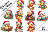 Christmas Cute Duck Clipart Bundle