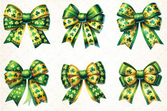 St. Patrick's Day Bow Clipart Bundle 4 - CraftNest - Digital Crafting and Art