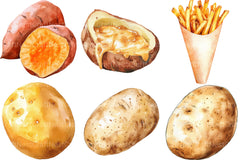 Potato Clipart Bundle - CraftNest - Digital Crafting and Art