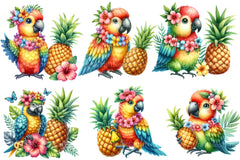 Pink Summer Clipart Bundle - CraftNest - Digital Crafting and Art