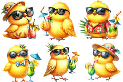 Summer Tropical Toucan Clipart Bundle - CraftNest - Digital Crafting and Art