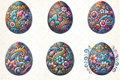 Easter Egg Clipart Bundle 1 - CraftNest - Digital Crafting and Art