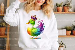 Mardi Gras Duck Clipart Bundle 2 - CraftNest - Digital Crafting and Art