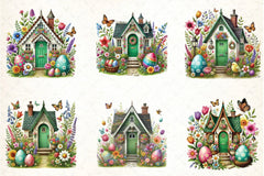 Easter Home Clipart Bundle - CraftNest - Digital Crafting and Art