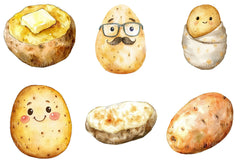 Potato Clipart Bundle - CraftNest - Digital Crafting and Art