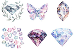 Diamond Clipart Bundle 1 - CraftNest - Digital Crafting and Art