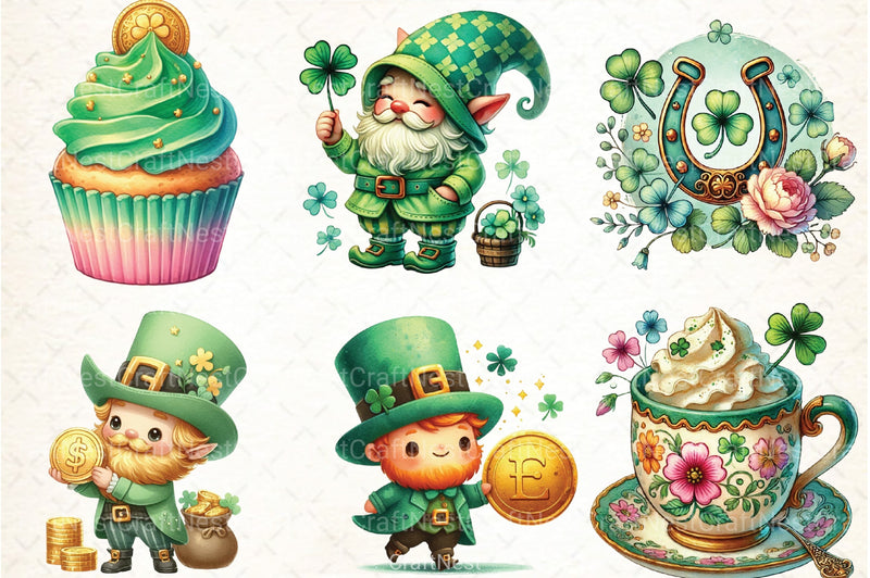 St. Patrick's Day Clipart Bundle 67 - CraftNest - Digital Crafting and Art