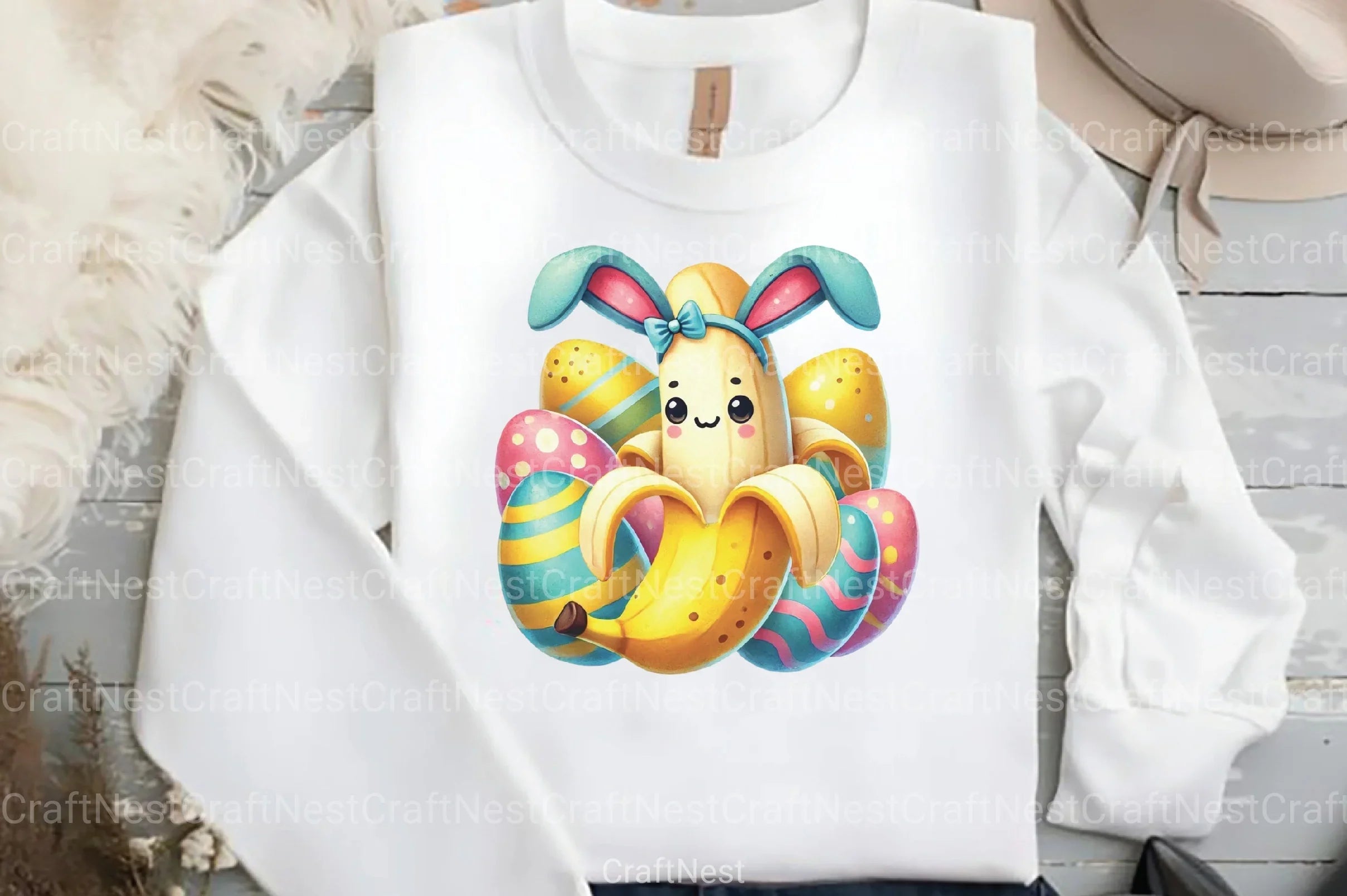 Easter Banana Clipart Bundle 4 - CraftNest - Digital Crafting and Art