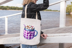 Gingham Cocoa Clipart Bundle - CraftNest - Digital Crafting and Art