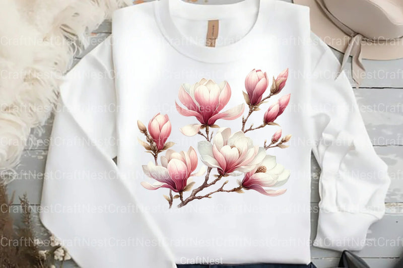 Spring Jasmine Flower Clipart Bundle 99 - CraftNest - Digital Crafting and Art