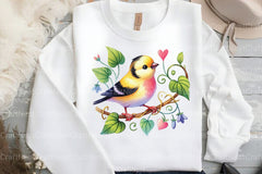 Spring Birds Clipart Bundle 8 - CraftNest - Digital Crafting and Art