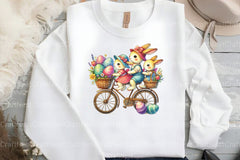 Easter Bunnies Family Clipart Bundle 99 - CraftNest - Digital Crafting and Art