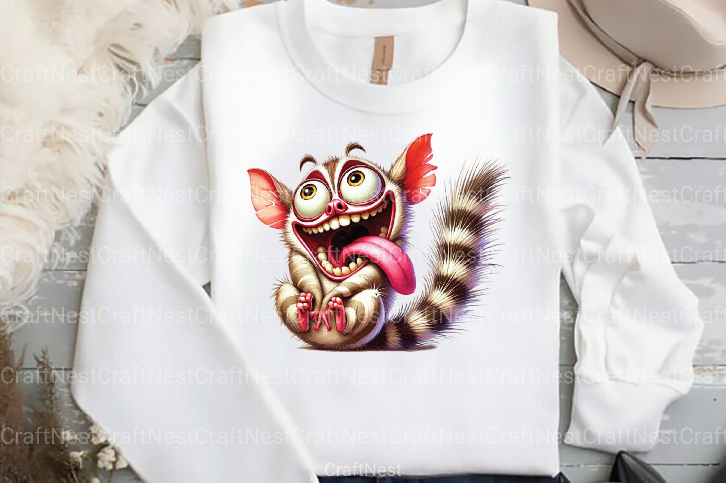 Crazy Funny Animals Clipart Bundle 1 - CraftNest - Digital Crafting and Art