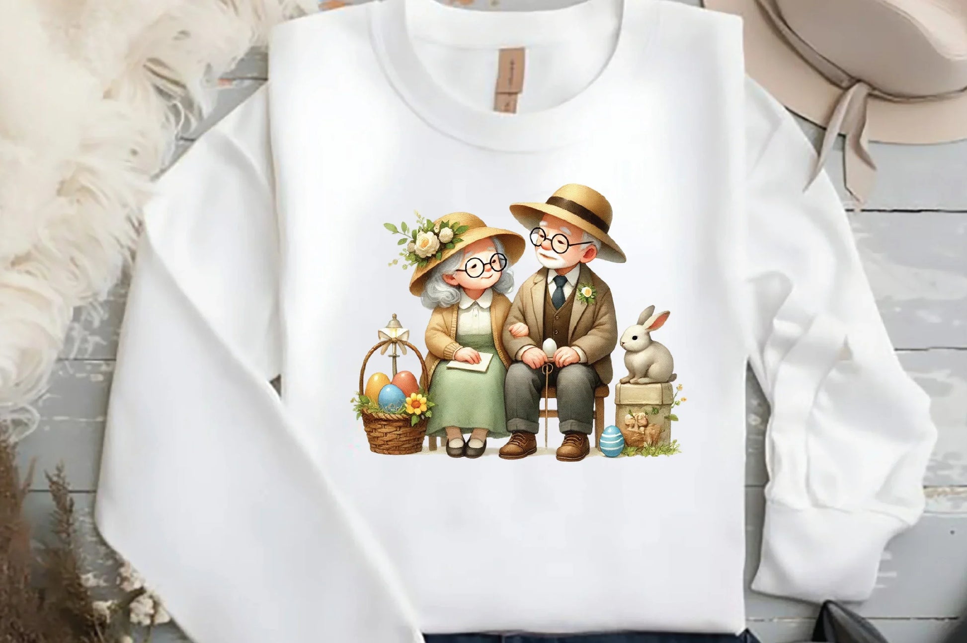 Easter Old Couple Clipart Bundle - CraftNest - Digital Crafting and Art