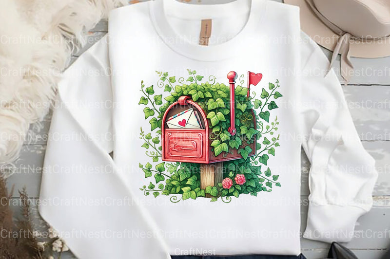 Spring Mailbox Clipart Bundle 3 - CraftNest - Digital Crafting and Art