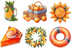 Summer Orange PNG - CraftNest - Digital Crafting and Art