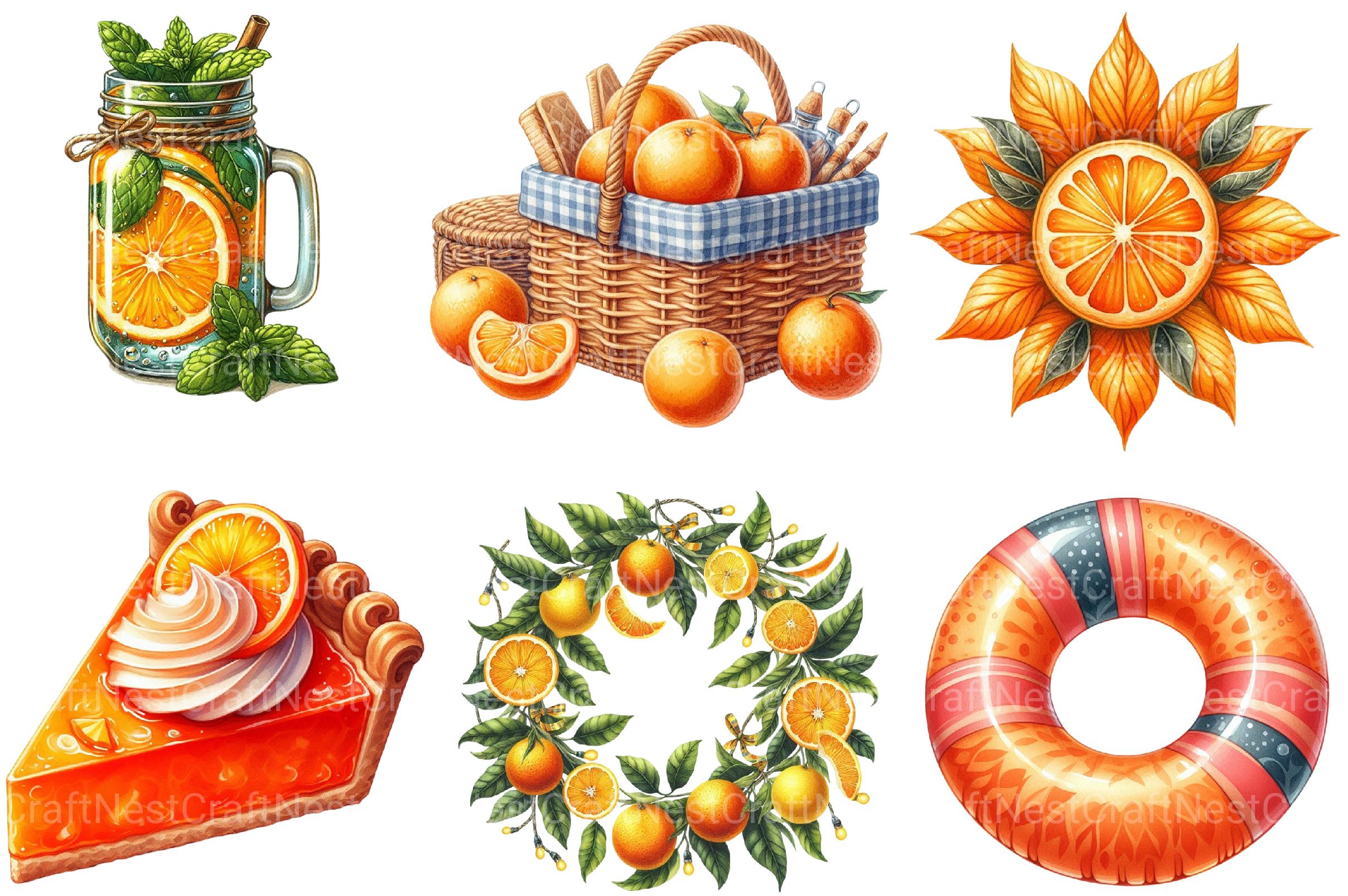 Summer Orange PNG - CraftNest - Digital Crafting and Art