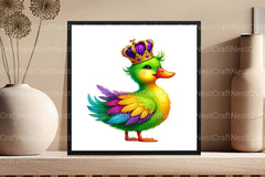 Mardi Gras Duck Clipart Bundle 2 - CraftNest - Digital Crafting and Art