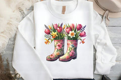 Cozy Spring Clipart Bundle 99 - CraftNest - Digital Crafting and Art