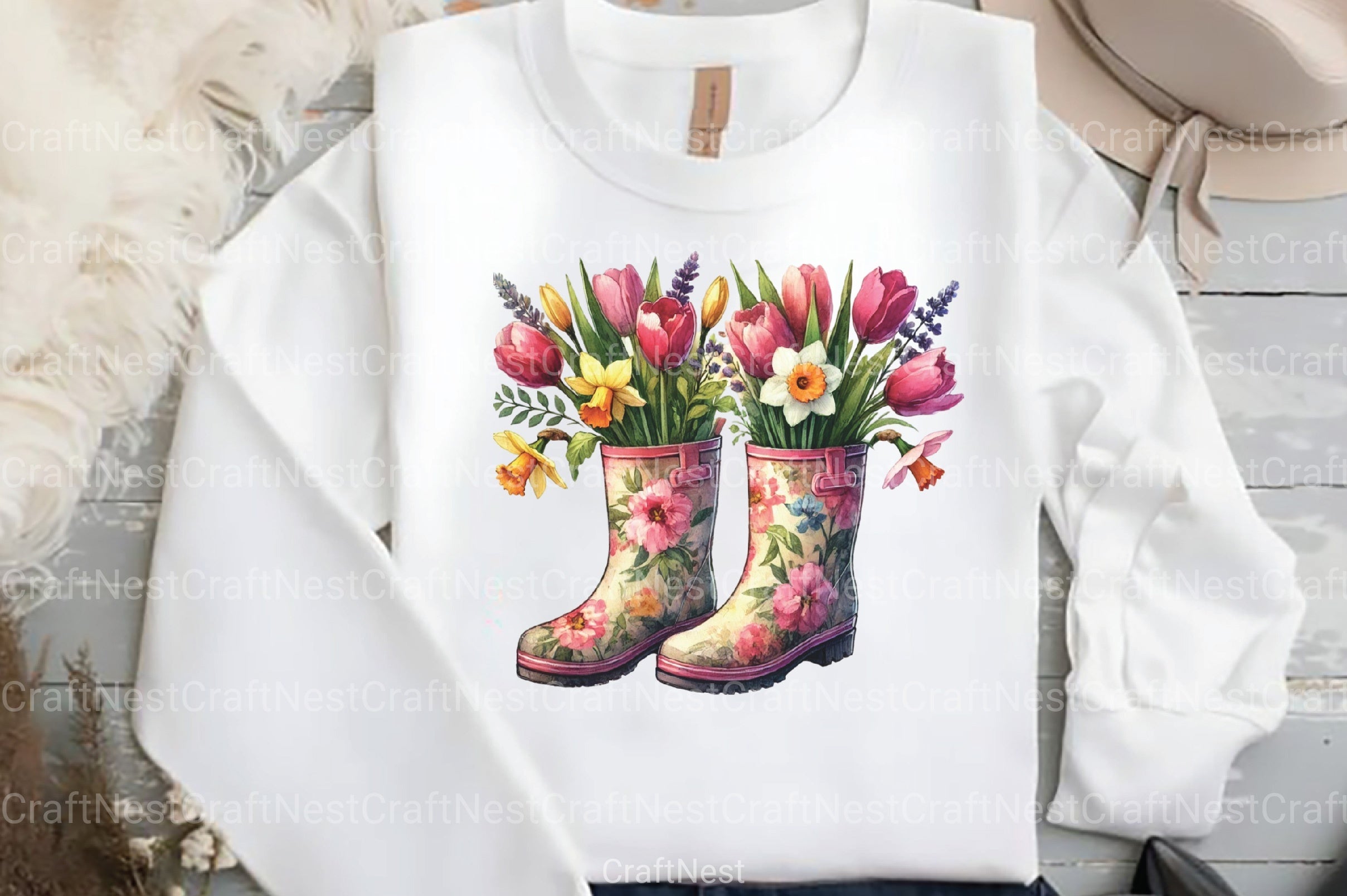 Cozy Spring Clipart Bundle 99 - CraftNest - Digital Crafting and Art