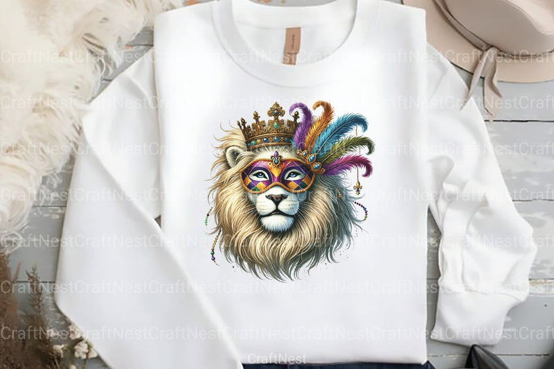 Mardi Gras Animal Clipart Bundle 2 - CraftNest - Digital Crafting and Art