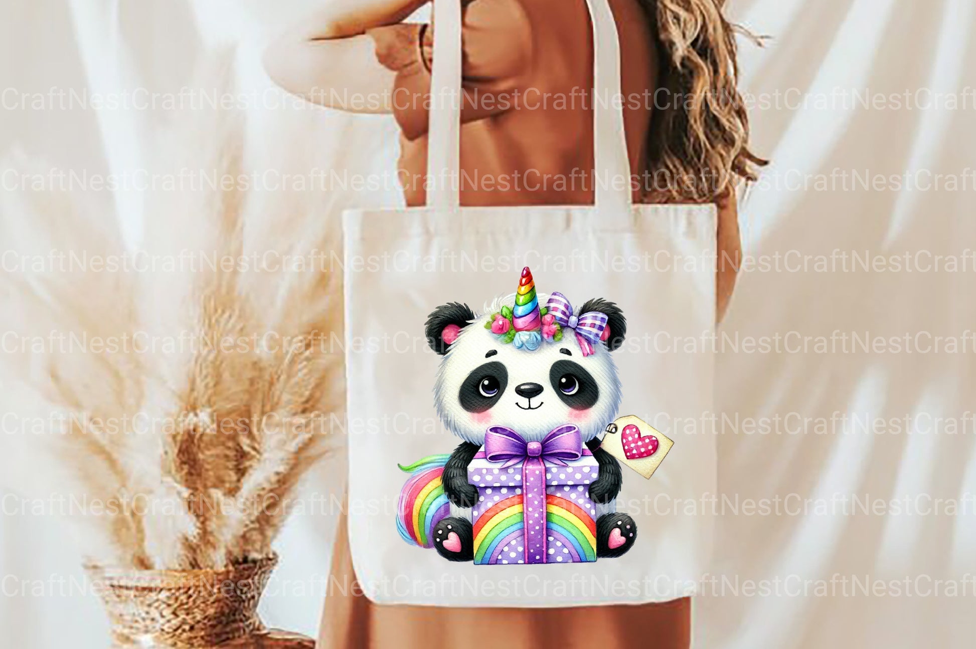 Unicorn Cute Panda Clipart Bundle 2 - CraftNest - Digital Crafting and Art