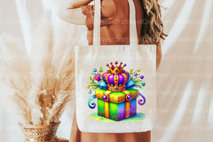 Mardi Gras Gift Box Clipart Bundle 1 - CraftNest - Digital Crafting and Art