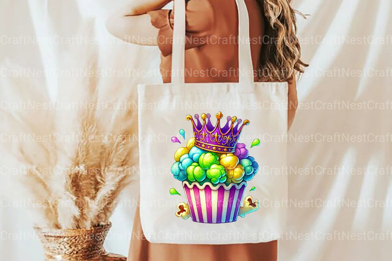 Mardi Gras Popcorn Clipart Bundle 2 - CraftNest - Digital Crafting and Art