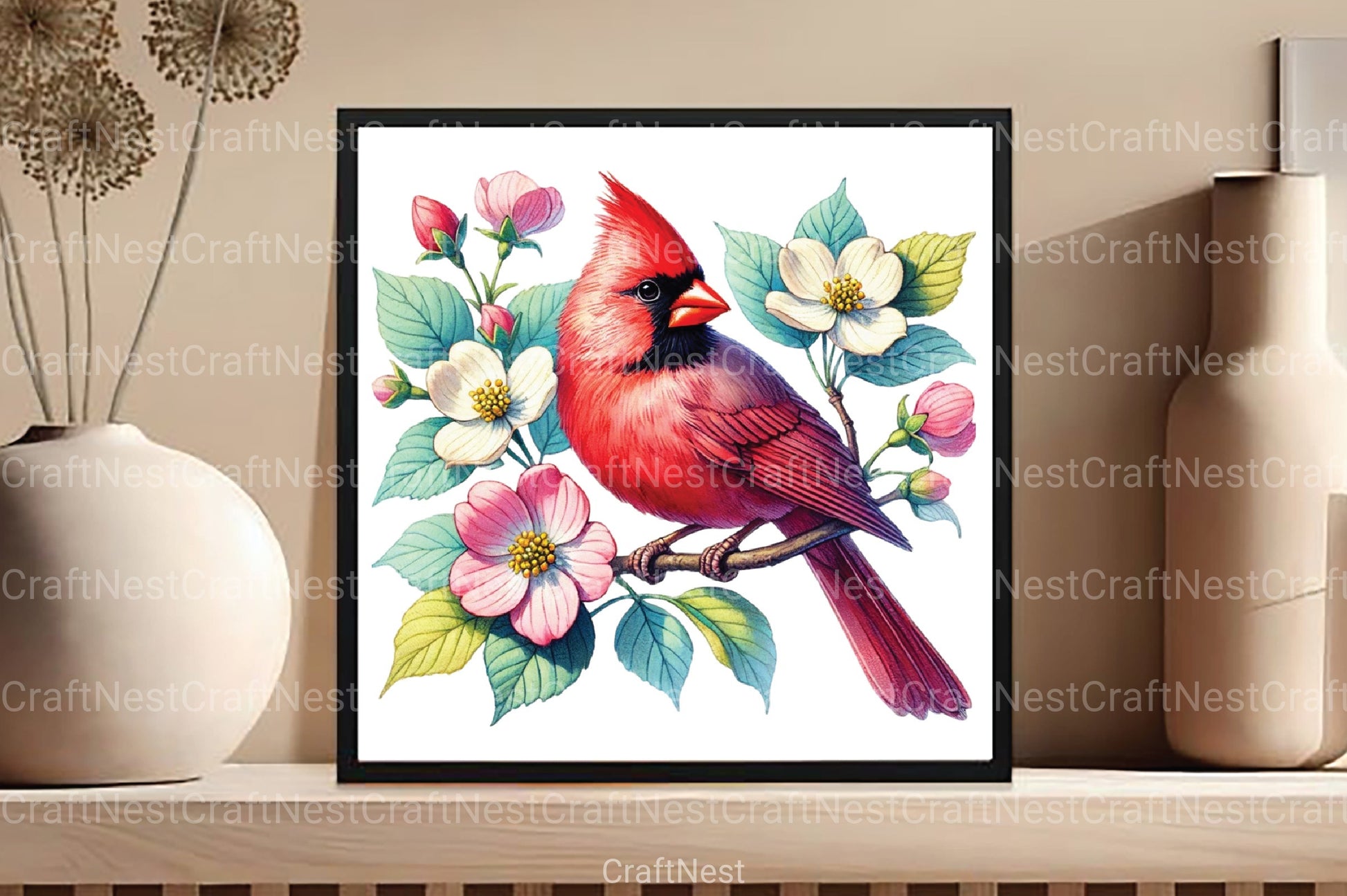 Spring Birds Clipart Bundle 99 - CraftNest - Digital Crafting and Art